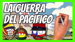 La GUERRA DEL PACÍFICO en 9 minutos  Resumen CHILE VS BOLIVIA y PERÚ [upl. by Kerwinn]