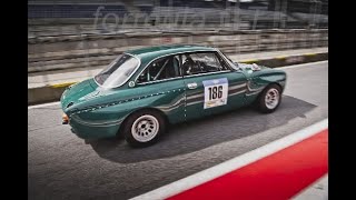 Sebastian Glaser auf Alfa Romeo GTAm testa stretta in SPA at HTGT Race [upl. by Eidissac]