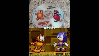 Heathcliff and mario Vs sonic and Garfield osman173 [upl. by Ijar]