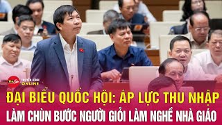 ĐBQH Trần Văn Thức tham gia góp ý về dự án Luật Nhà giáo  Tin24h [upl. by Rema]