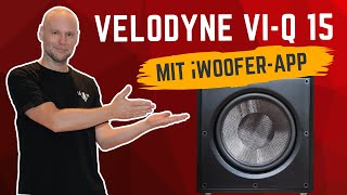 Velodyne VIQ 15 Subwoofer und Einmessung über iWoofer App [upl. by Cyrilla]