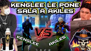 AKILES PIDE PVP A KENGLEE 🔥Y KENGLEE LE CREA SALA🔥 [upl. by Deina]