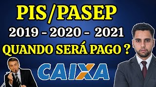 PISPASEP 201920202021 QUANDO SERÁ PAGO [upl. by Asirrom]