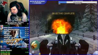 James Bond 007 Nightfire All Platinum Medals  100 Speedrun in 12912 [upl. by Glory]