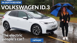 2021 Volkswagen ID3 indepth review  the electric people’s car [upl. by Oilenroc]