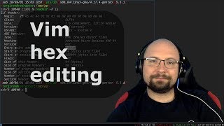 Edit binary files in vim  TORGiren DevOpses 24 [upl. by Amiarom]