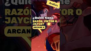 ¿Víktor o Jayce  Análisis arcane netflix series leagueoflegends geekzone [upl. by Euqirrne499]