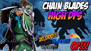 USE THIS CHAIN BLADES BUILD FOR HIGH DPS  SHIELDS  Frost Chain Blades  Dauntless Builds 1144 [upl. by Emyaj]