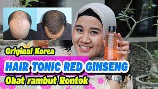 Red Ginseng Hair Tonic  Solusi Rambut Rontok dan Bercabang  ORDER 082135203075 [upl. by Wildee30]