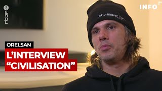 Orelsan  linterview exclusive pour quotCivilisation Perduequot  JT RTBF [upl. by Aihsal]