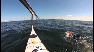 youngest female to swim from New Brunswick to PEI [upl. by Eladnor]