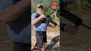 GilBoa Snake 🐍 double Barrel AR15 rolling some rounds at FOB Honey Badger [upl. by Mackler]