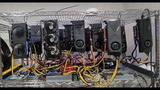 Building a 13 GPU Mining rig earning 50 Bitcoin per week in 2024 😲💹 Let me show you how 👀 [upl. by Verene554]