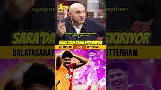 SARADAN ZEKA FIŞKIRIYORgabrielsara galatasaray tottenham [upl. by Mauchi]