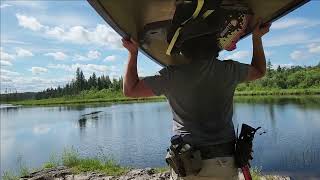 7 day canoe trip through Manitobas Nopiming Provincial Park [upl. by Corey]