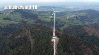 🚨💣 Sprengung 2 WindradTurm Holzschlägermatte Schauinsland bei Freiburg 13112024 [upl. by Seraphine]