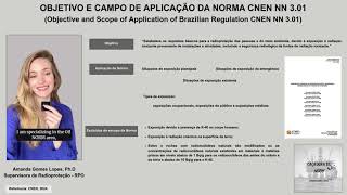 Vídeo24 Objetivo e Campo de Aplicação da Norma CNEN NN 301 [upl. by Nehtiek482]