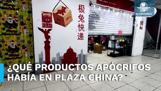 ¿Qué productos venden en Izazaga 89 plaza en la que aseguraron 260 mil productos de origen chino [upl. by Hamlen570]