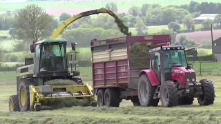 Silage 2018 John Deere 6850 [upl. by Zashin]