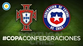 Definición por penales  Portugal 0  3 Chile  Semifinal CopaConfederaciones [upl. by Jaehne235]