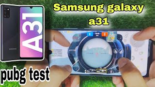 Samsung galaxy A31 pubg mobile test 2024 with FPS Data Graphic setting heating amp 5000 mah battery [upl. by Ardell]