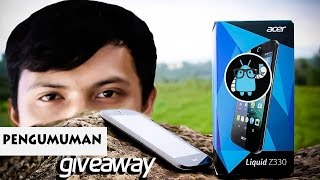 Pengumuman Pemenang Giveaway Acer Liquid Z330 Detekno [upl. by Linn]