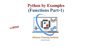 14 Functions in Python  Python Tutorial for Beginners in Hindi [upl. by Gristede906]