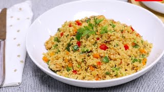 NEVER MADE COUSCOUS BEFORE WATCH THIS VIDEO ON HOW TO MAKE THE PERFECT COUSCOUS RECIPE [upl. by Adelice860]