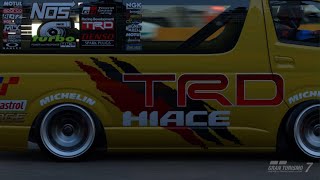 Toyota Hiace Vs Hypercars  Gran Turismo 7 [upl. by Nevak447]