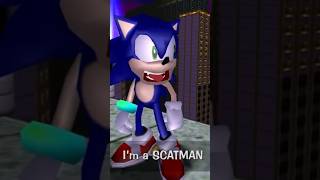 I’M A SCATMAN🗣️🗣️🔥🔥 memes fypシ゚viral fyp sonic scatman [upl. by Ankney639]