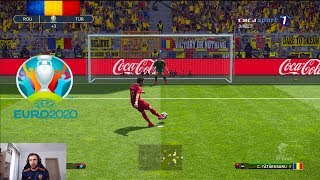 ROMANIA LA EURO 2020  GRUPA INFERNALA CU FRANTA SI ANGLIA  PES 2019 ROMANIA CARIERA CU STEAUA 41 [upl. by Alpers]