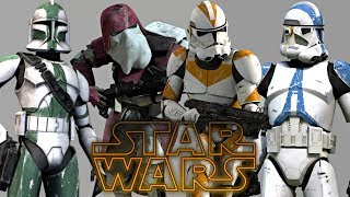 All Clone Corps Legions amp Battalions  Star Wars Explained [upl. by Schaumberger]