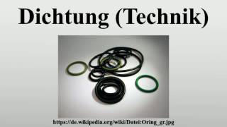 Dichtung Technik [upl. by Avivah]