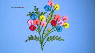 “Learn How to Embroider Flowers StepbyStep Floral Embroidery Guide” [upl. by Ahcropal]