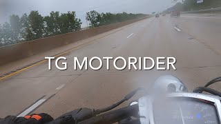 TG MotoRider Metzeler ME 888 Marathon Ultra Review Rain Review How Are They in the Wet [upl. by Isnam515]