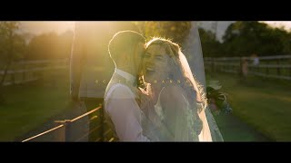 Milton End Farm Wedding Video  Scott and Hannah  Pristine Videography [upl. by Annwahsal]