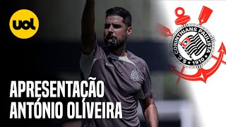 COLETIVA DE APRESENTAÇÃO DE ANTÓNIO OLIVEIRA NOVO TÉCNICO DO CORINTHIANS [upl. by Schatz]