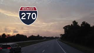 OHIO Columbus interstate 270 to Grove city [upl. by Isolt238]