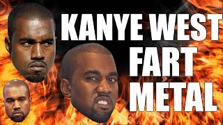 Kanye West Fart Metal  PIZOdrums [upl. by Land]