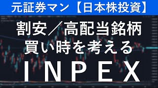 INPEX（1605） 元証券マン【日本株投資】 [upl. by Hassin]