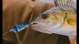 Flutter Spoon Tips for Ice Fishing Success Thumper Spoon Rundown w Bro [upl. by Adelric]