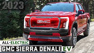 New 2023 GMC Sierra Denali EV  FIRST LOOK based on Official Electric Truck Teaser 2022 [upl. by Fitton]