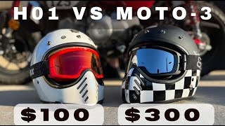 Bell Moto3 Vs Royal H01 Helmet [upl. by Vokay]