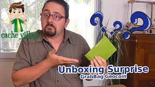 Unboxing Surprise Grab Bag Geocoin [upl. by Ariad]