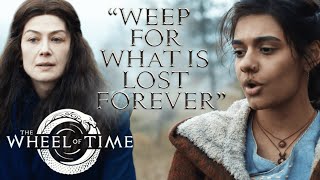 Moiraine Reveals the Truth About Manetheren  The Wheel Of Time  Prime Video [upl. by Urdna]