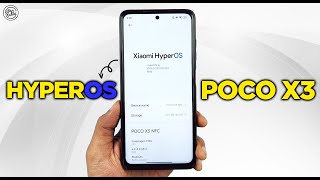 WAJIB COBA HyperOS POCO X3 NFC  No Bug dan Lebih Baik dari MIUI [upl. by Nirual]