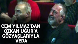 NTV Özkan Uğura veda Cem Yılmazın gözyaşları [upl. by Carine]