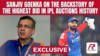 EXCLUSIVE  quotPant was always the first choicequot  Lucknow Super Giants owner Dr Sanjiv Goenka [upl. by Erlandson]