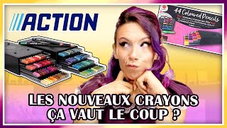 HAUL ACTION 🌟 I Test des nouveaux crayons de couleurs Deco Time 🎨 I DÉGRADÉ et ILLUSTRATION I [upl. by Fidel]