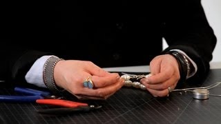 How to Use Crimps French Wire amp Jump Rings  Making Jewelry [upl. by Ahsenad844]